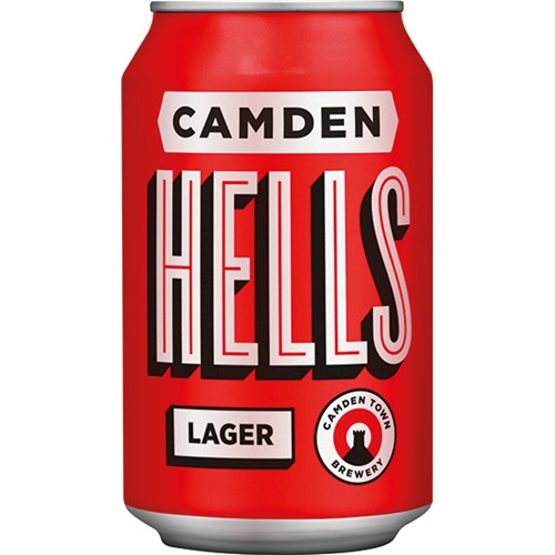 Camden Hells lager 330ml - Customer Favourite